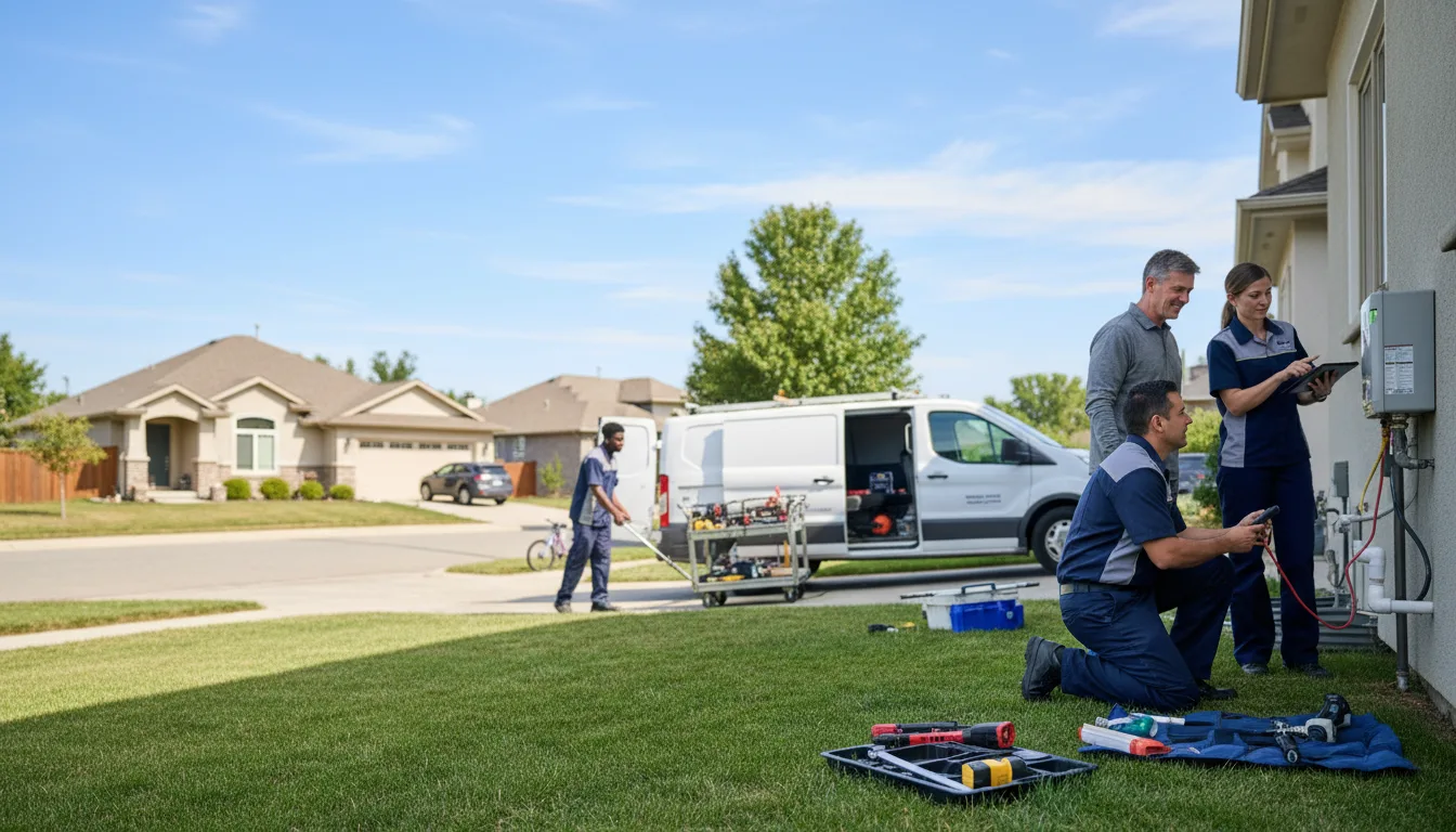Tankless water heater service in Cambridge, IL